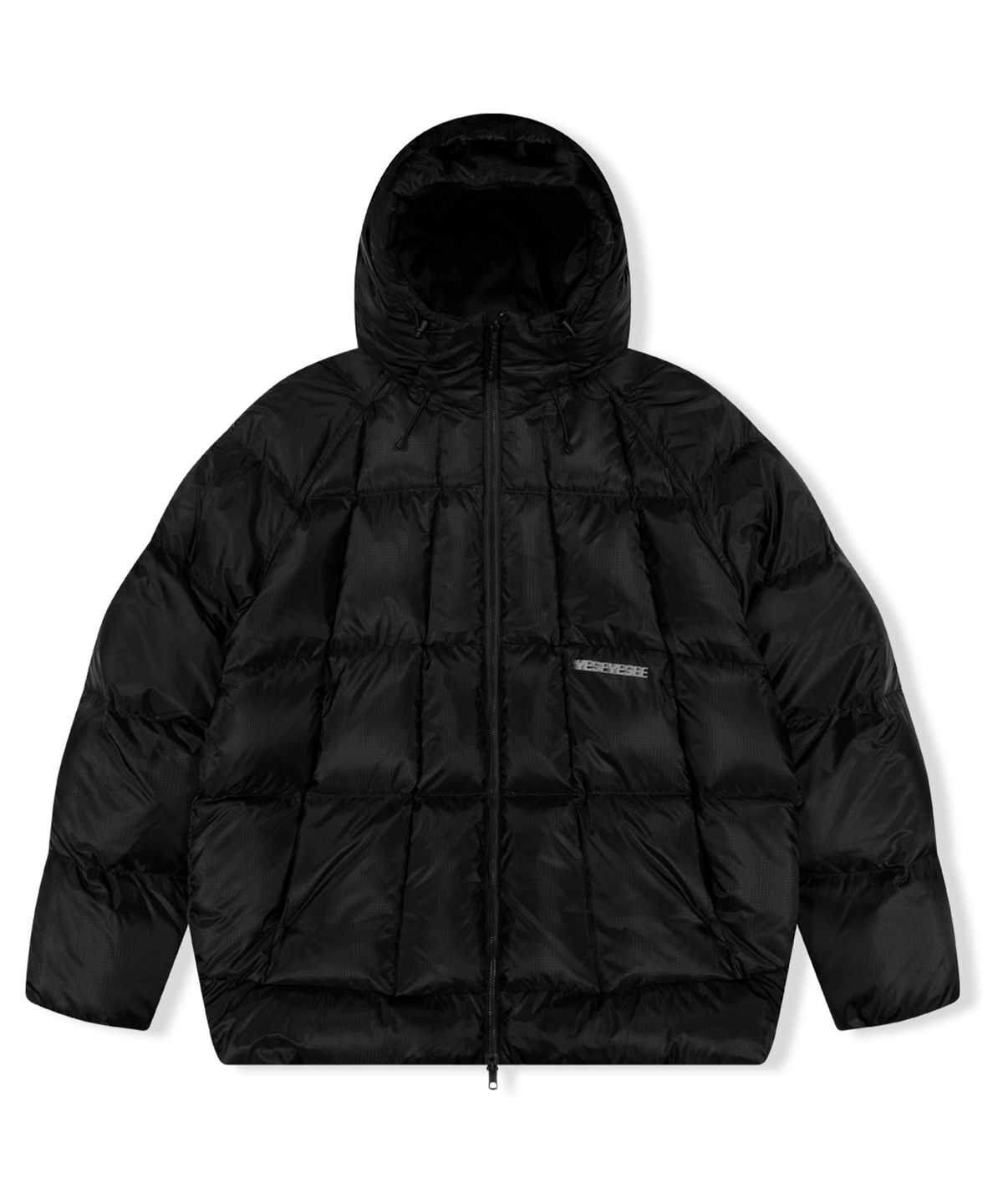 예스아이씨(YESEYESEE) Gridding Down Jacket Black