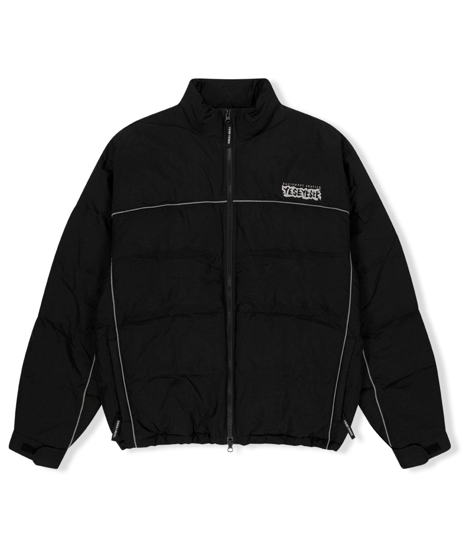 さらに100円引き◆YESEYESEE◆Y.E.S Iconic Down Jacket MUSINSA | YESEYESEE [23FW] YES Iconic Down Jacket Black