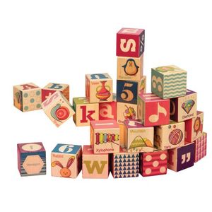 우든트레이블록 24피스