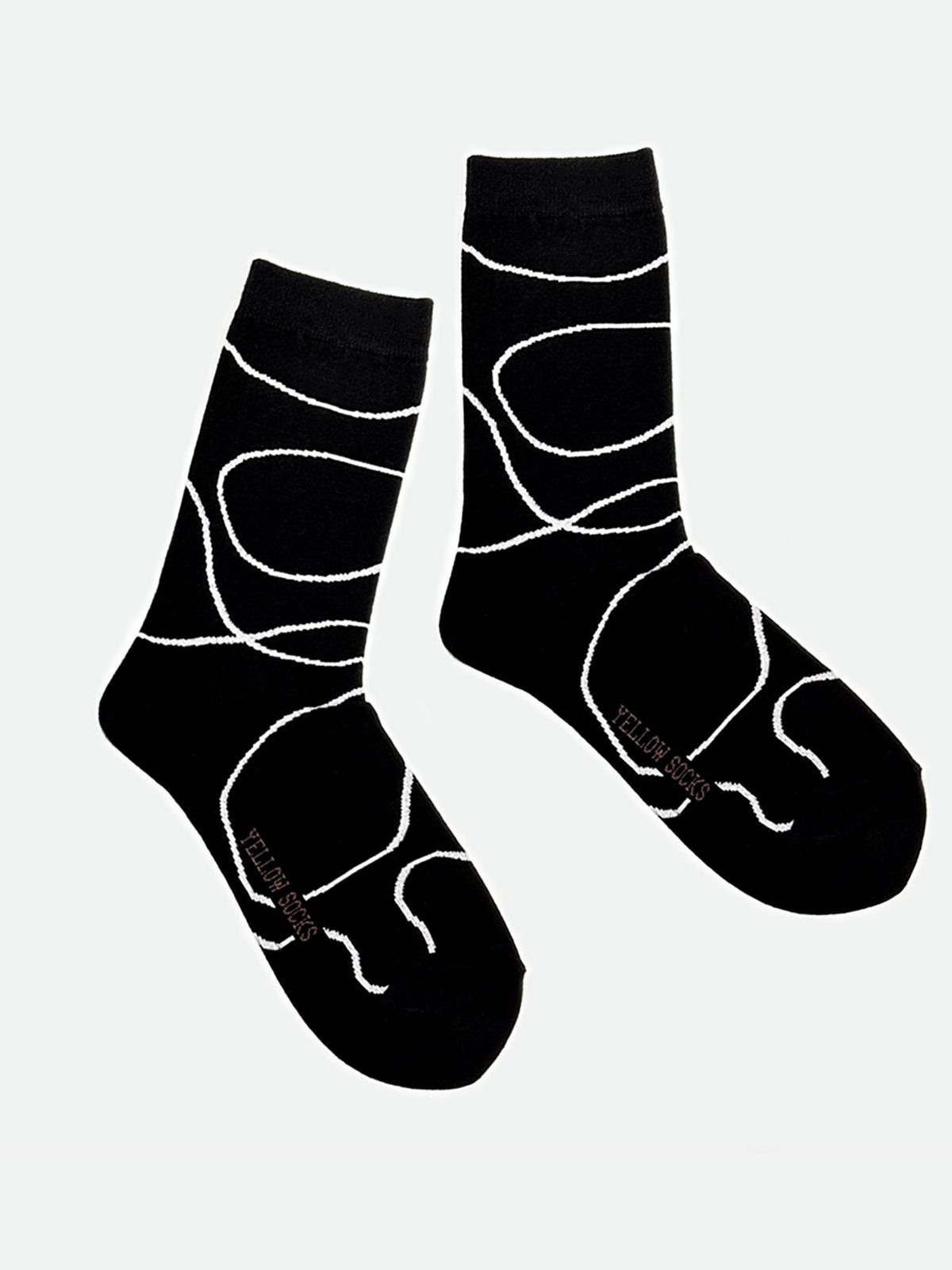 옐로우삭스(YELLOWSOCKS) 리본 블랙
