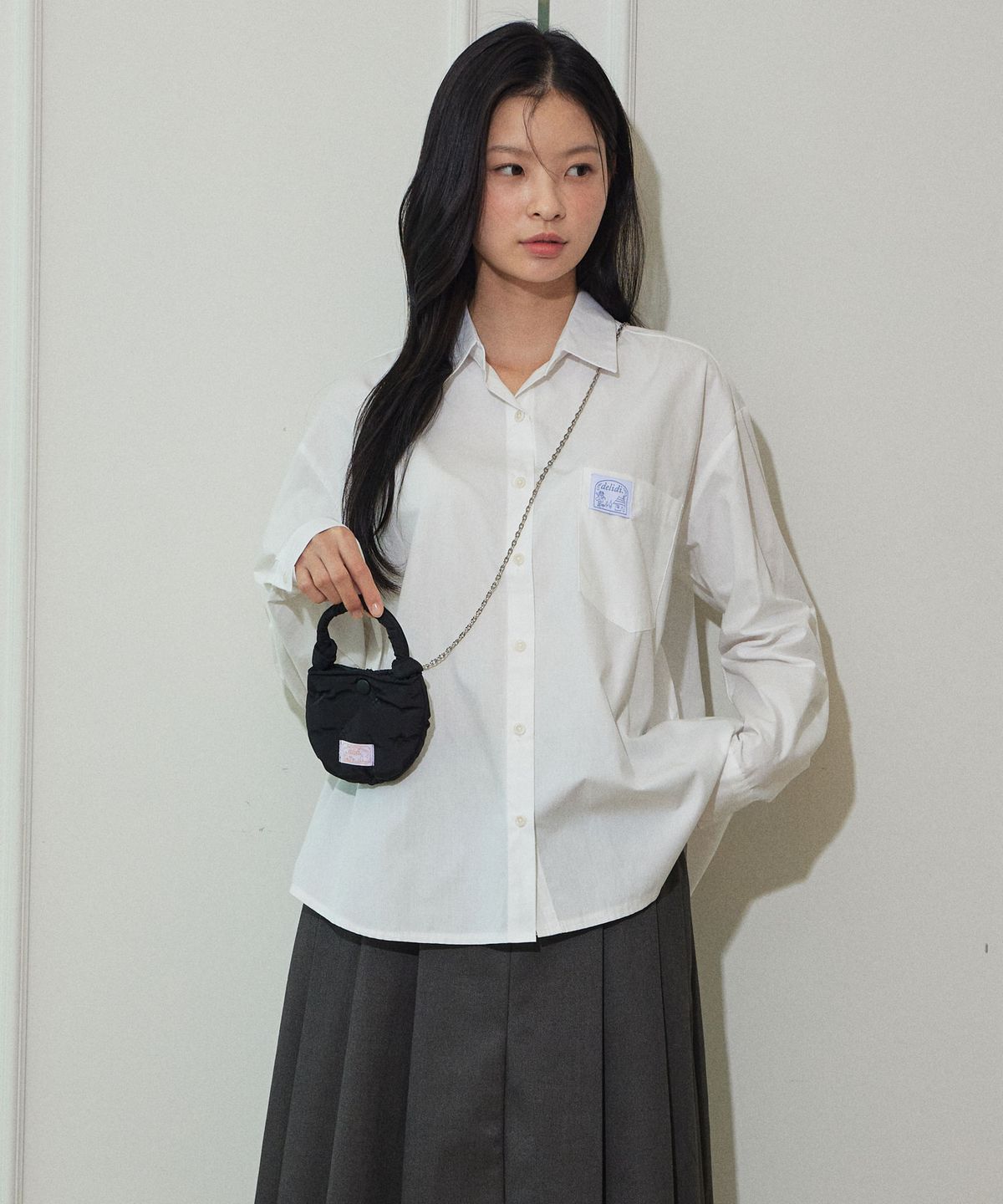 딜라이디(DELIDI) Comely shirt (white)