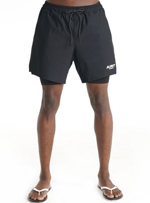 투인원 트레이닝 쇼츠 AM8004 BK
