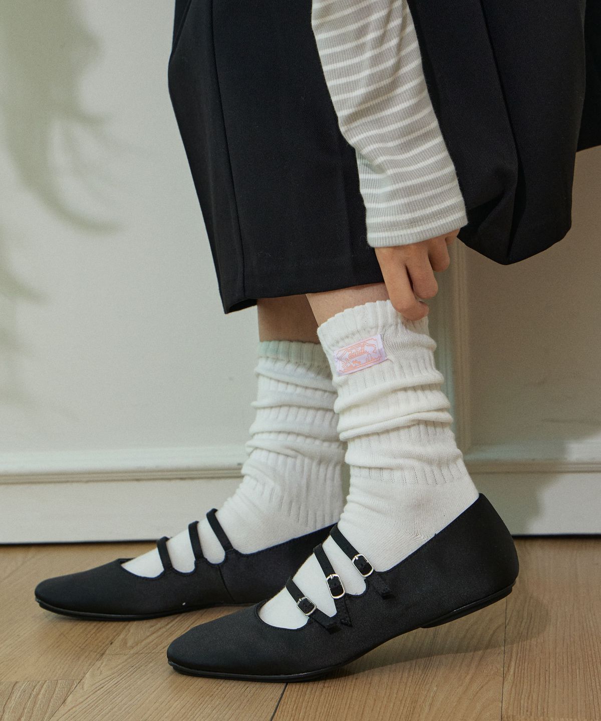 딜라이디(DELIDI) Lucid socks (white)