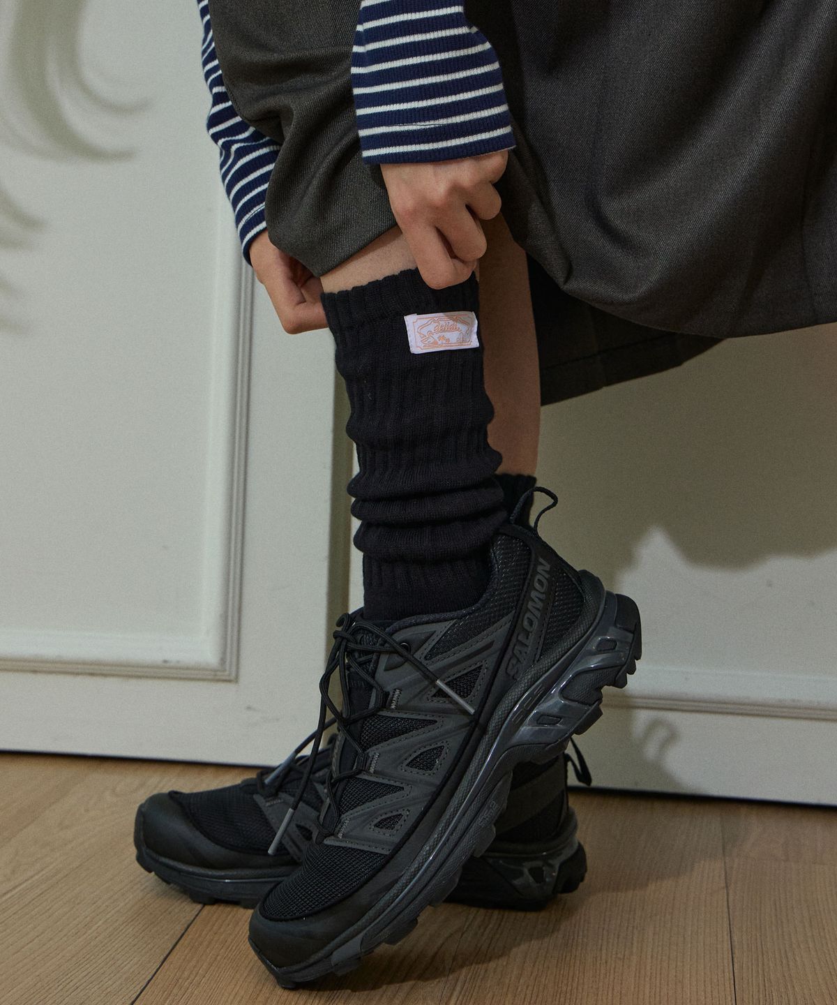 딜라이디(DELIDI) Lucid socks (black)