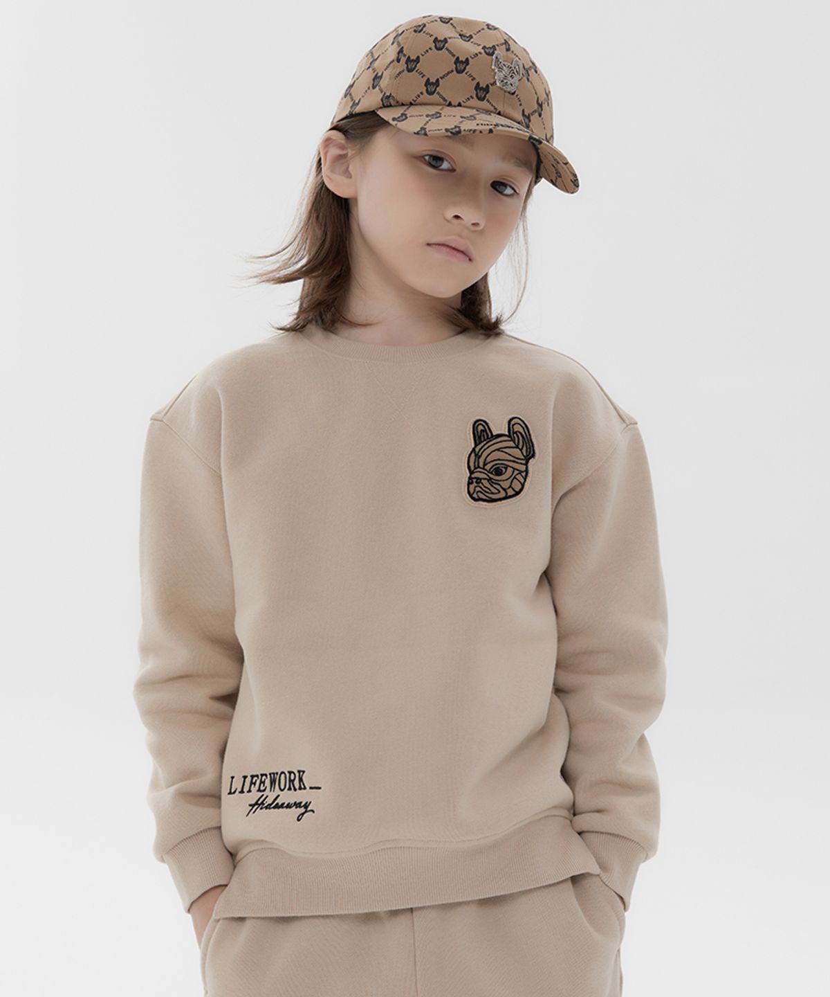 라이프워크 키즈(LIFEWORK KIDS) 키즈) 부클 라독와펜 맨투맨