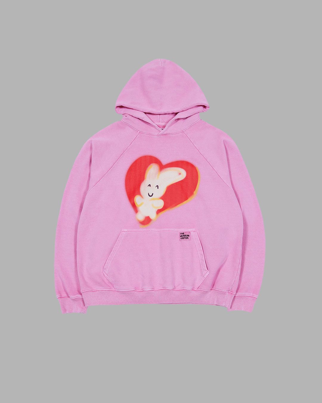 [THE MUSEUM VISITOR]★RABBIT DRAWING PRINTED PIGMENT HOODY MUSINSA | THE MUSEUM VISITOR RABBIT DRAWING PRINTED PIGMENT