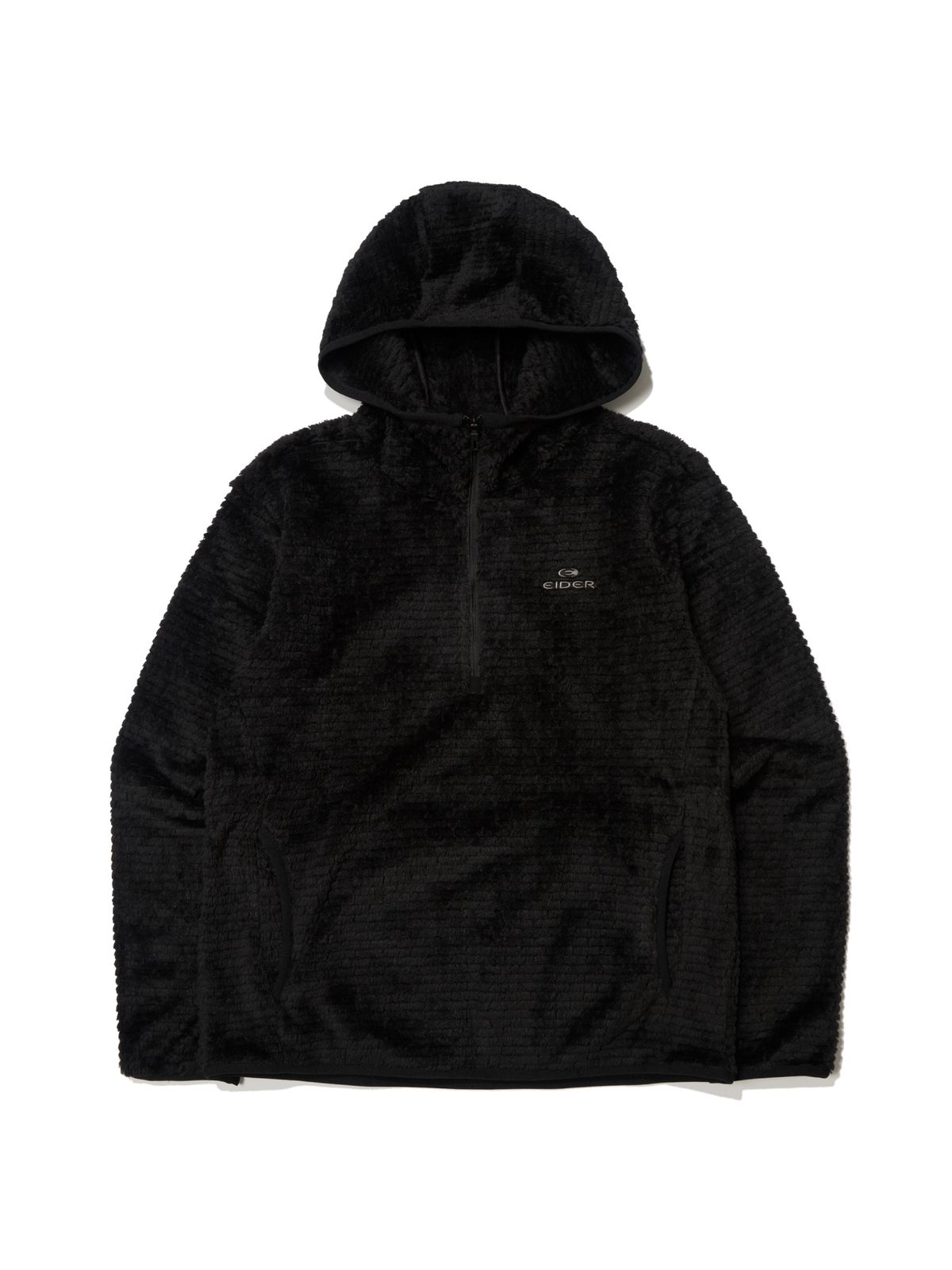 아이더(EIDER) CORE (코어) β 폴라텍 하이로프트 후드 티셔츠_Black
