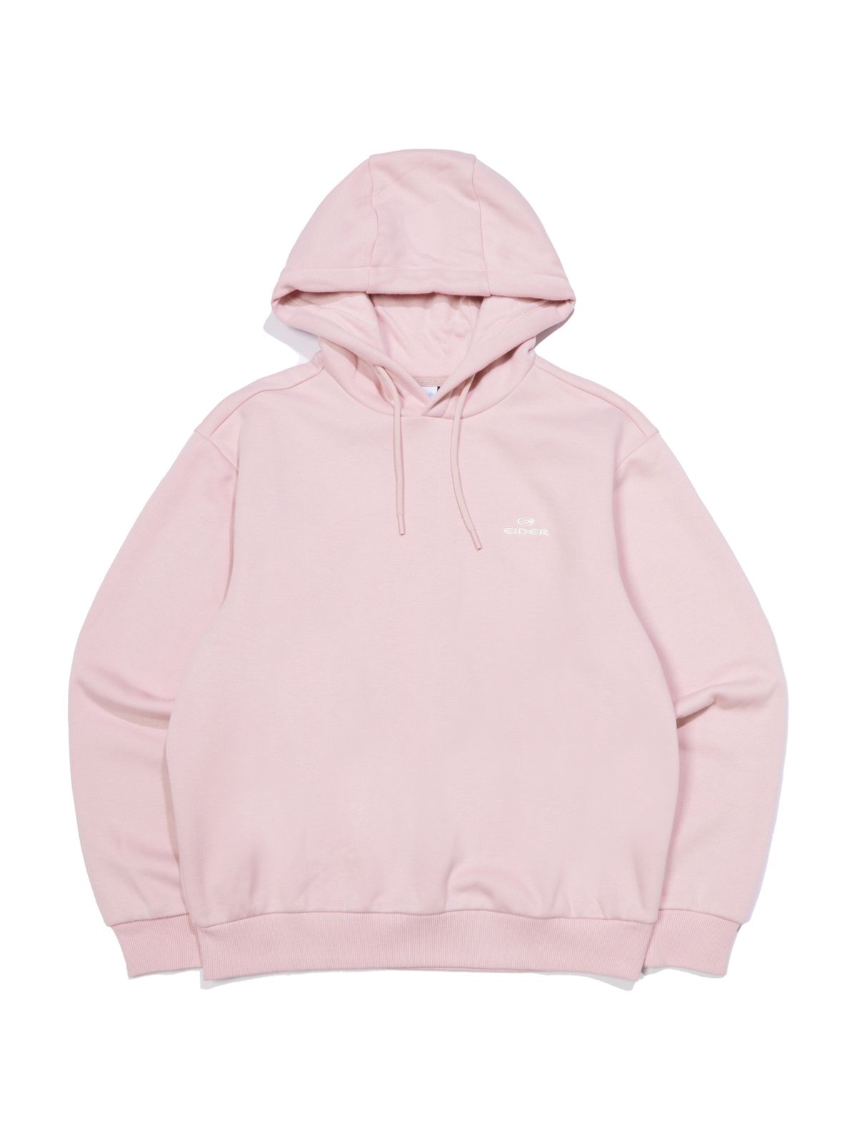 아이더(EIDER) BASIC WINTER (베이직 윈터) β 후드 티셔츠_Greyish Pink