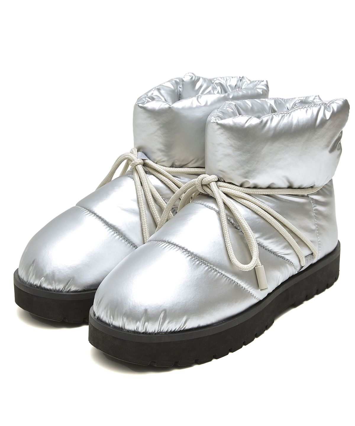 23.65(23.65) 벤트1 패딩부츠 - 메탈실버