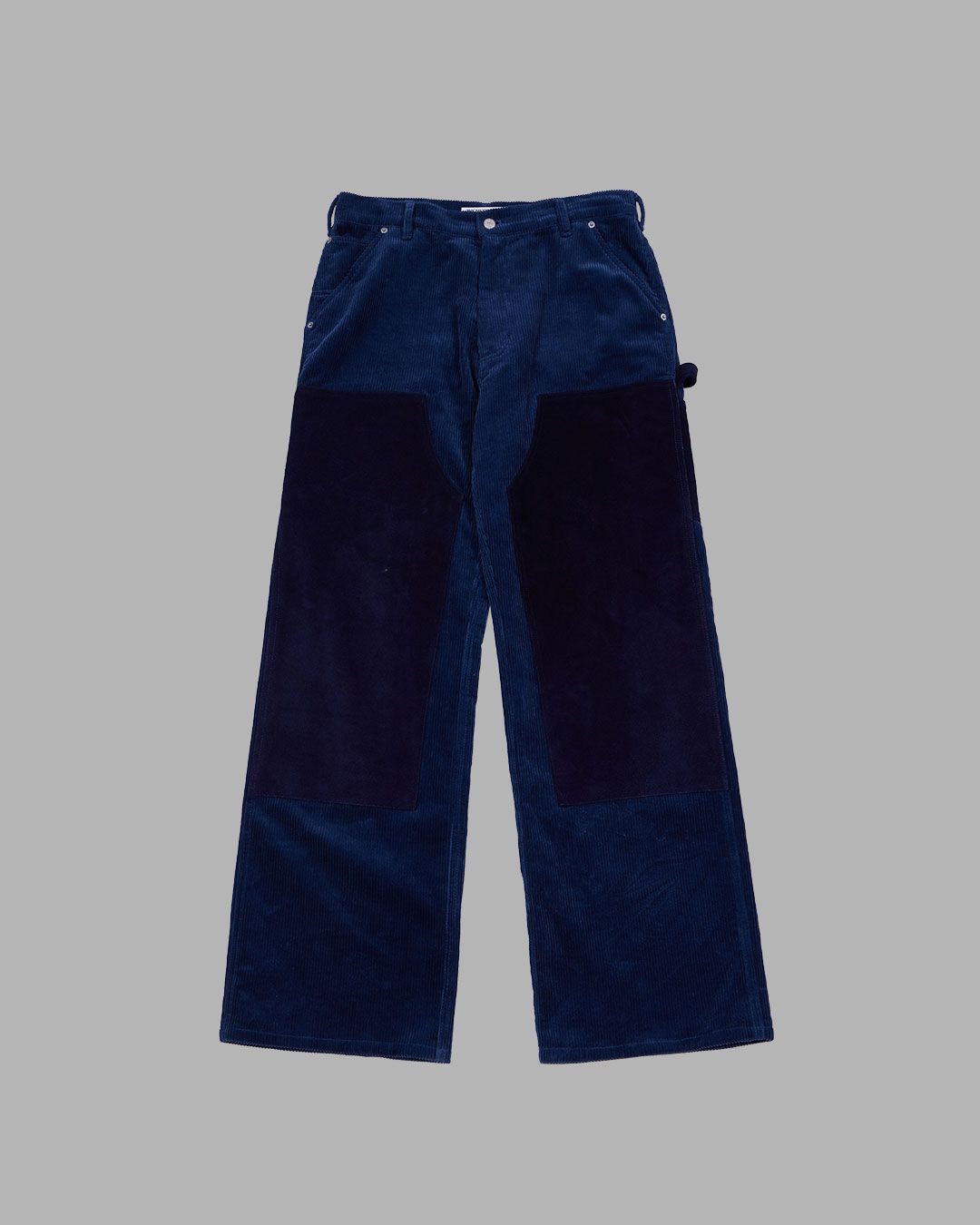 ◆THE MUSEUM VISITOR◆ CORDUROY SUEDE CARPENTER PANTS BROWN MUSINSA | THE MUSEUM VISITOR CORDUROY SUEDE CARPENTER PANTS