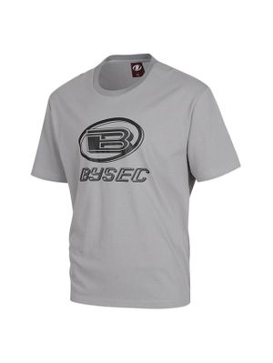 코튼 엠뷸럼 세미오버핏 반팔 티셔츠_4Color