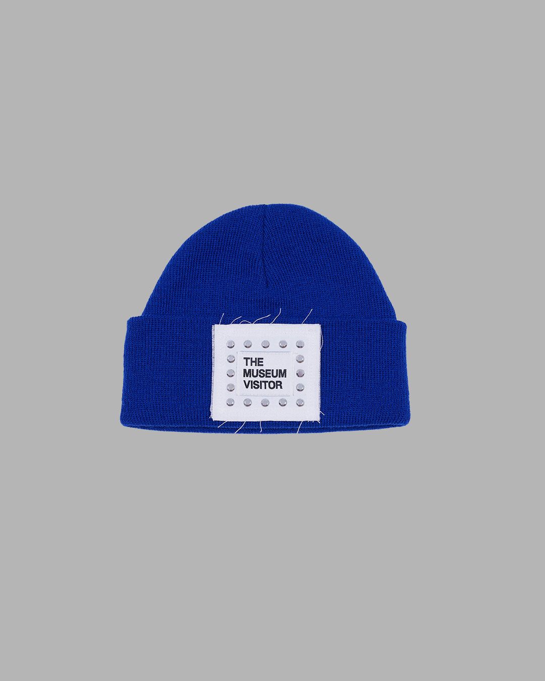 【THE MUSEUM VISITOR】CUBIC LOGO STITCHED BEANIE MUSINSA | THE MUSEUM VISITOR CUBIC LOGO STITCHED BEANIE - WHITE