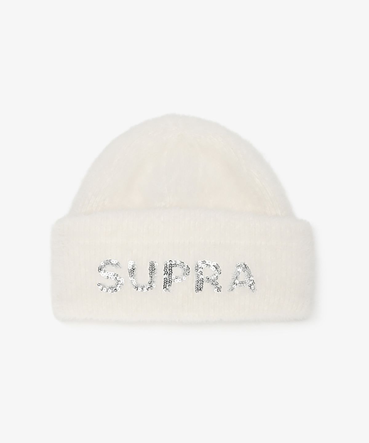 수프라(SUPRA) 페스티벌 스팽글 포인트 비니(WHITE)