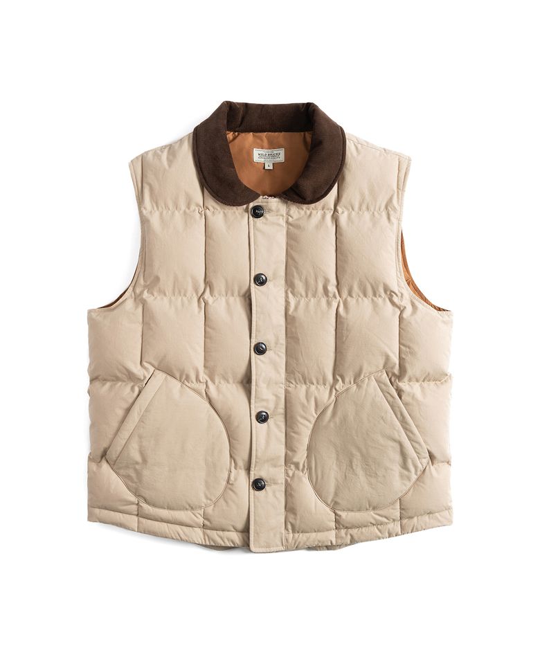 RP PUFFER VEST (beige)