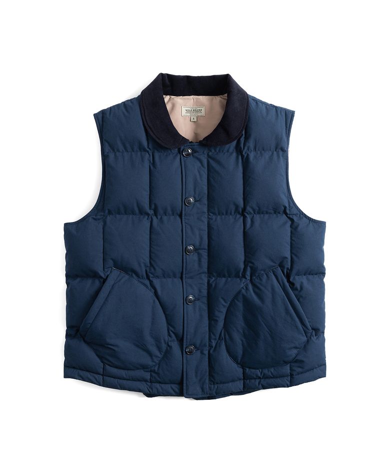 RP PUFFER VEST (navy)