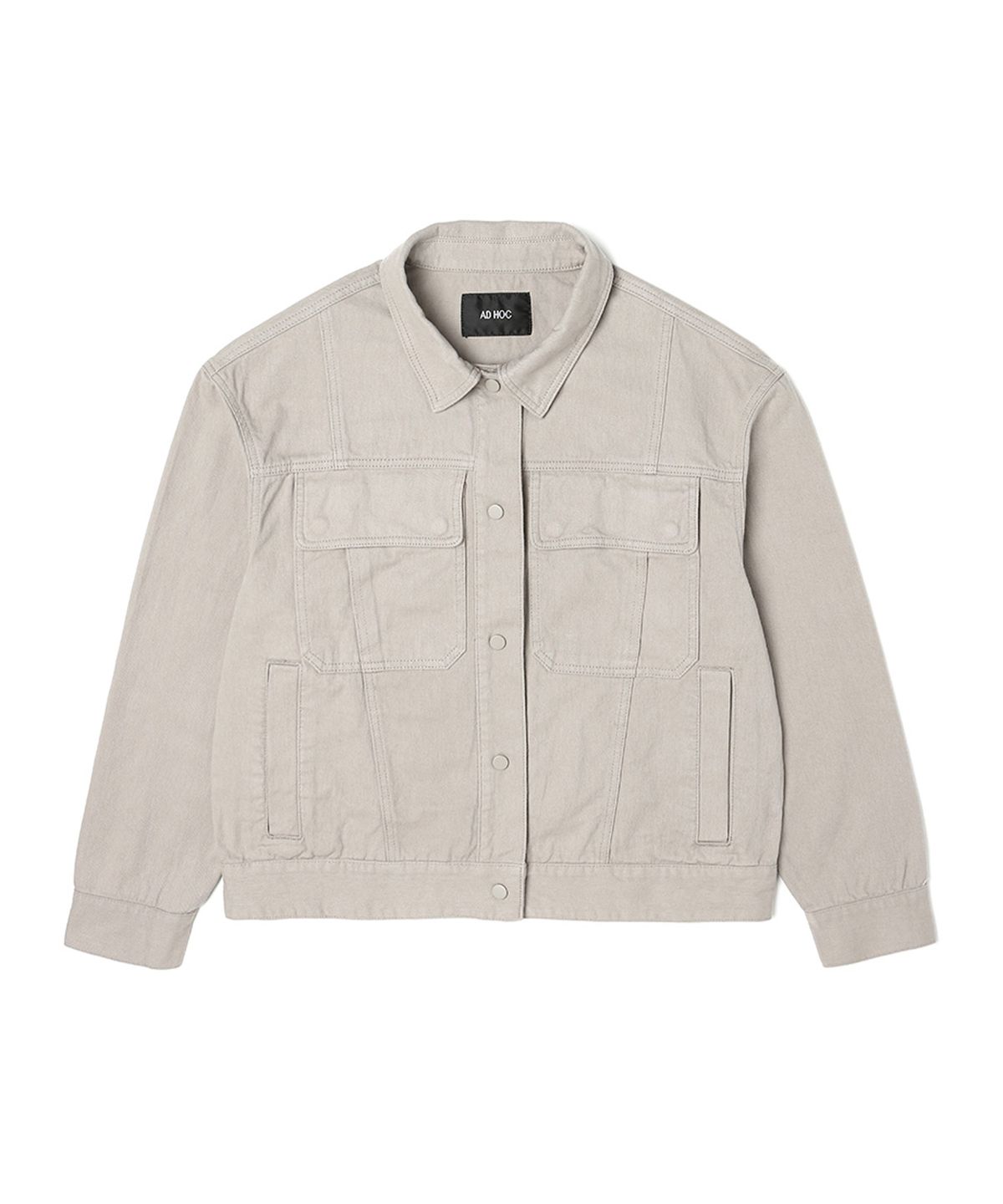 애드호크(ADHOC) 남여공용 컬러데님 베이직 트러커 (BEIGE) (HZ8DJ80-25)