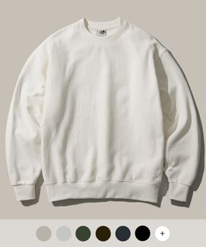 뉴웨이브 헤비 메테오 디버스위브 맨투맨 아이보리 SJMT1423