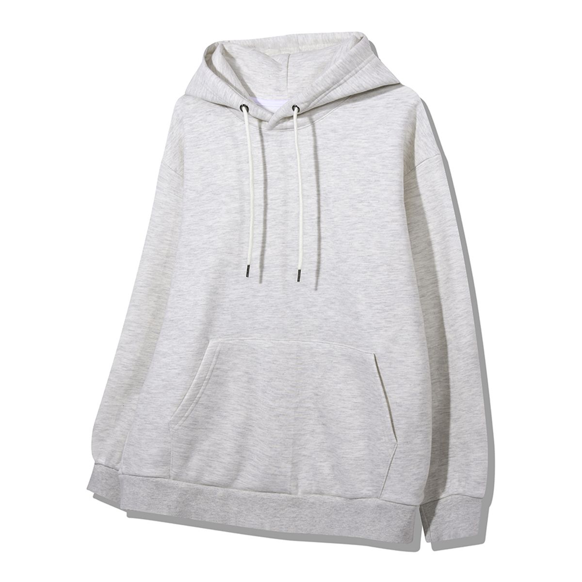 락트개러지(ROCKED GARAGE) [UNISEX] 오리지널 무지 루즈핏 후드티 (기모)
