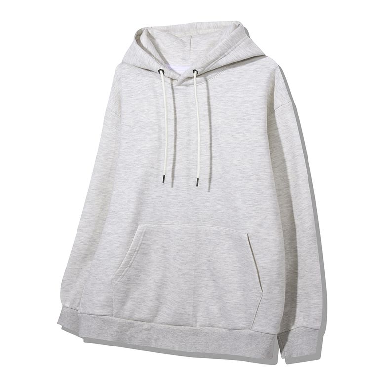 [UNISEX] 오리지널 무지 루즈핏 후드티 (기모)