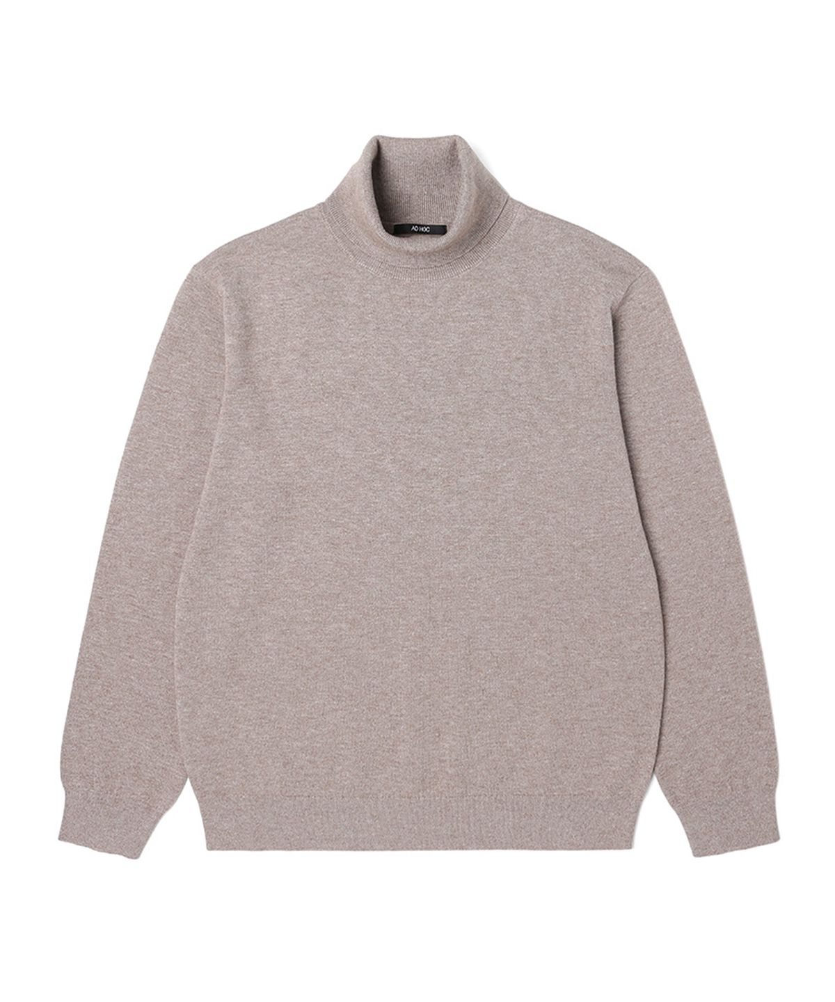 애드호크(ADHOC) 남여공용 베이직 터틀넥 니트 (BEIGE) (HZALK91-25)