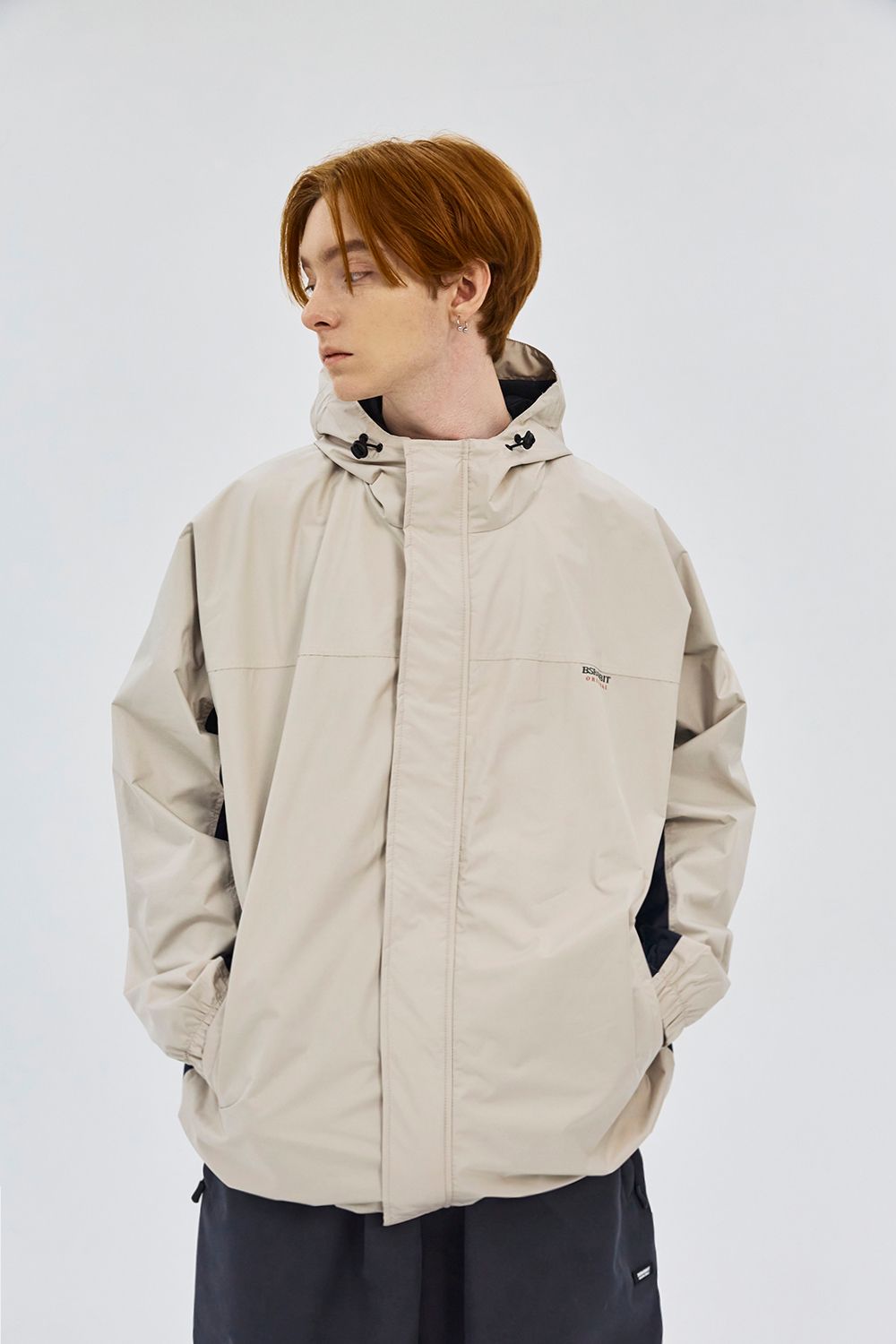 新品未使用BSRABBIT RETRO HOODED セットアップ　サイズXXL MUSINSA公式 | BSRABBIT Retro Hooded Jacket Beige