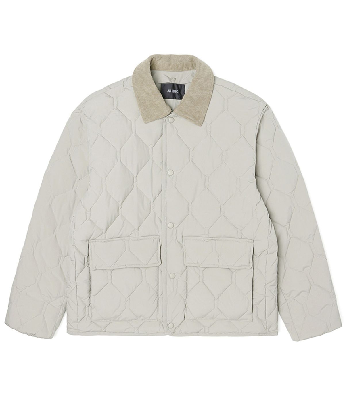 애드호크(ADHOC) 남여공용 경량 웰론 점퍼 (BEIGE) (HZAUJ81-25)