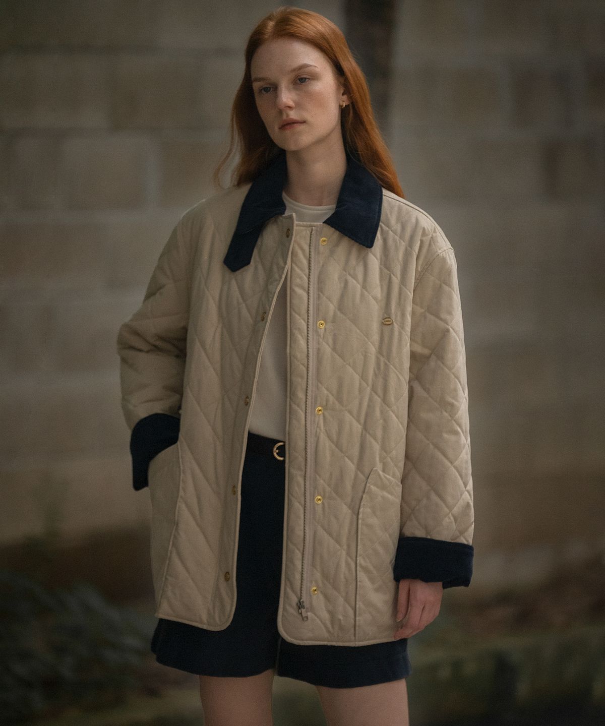 노운베러(KNOWNBETTER) 3onz warm quilting jumper_[2color]