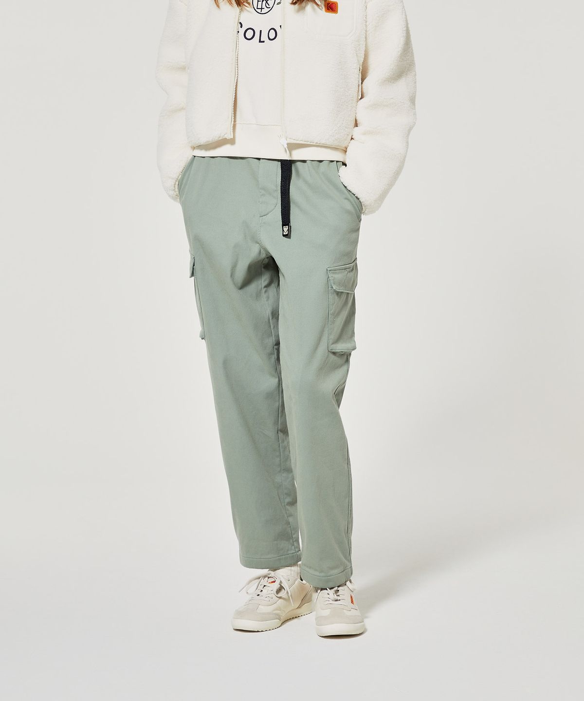 코닥(KODAK) 에센셜 기모 테이퍼드 팬츠 MINT GREEN