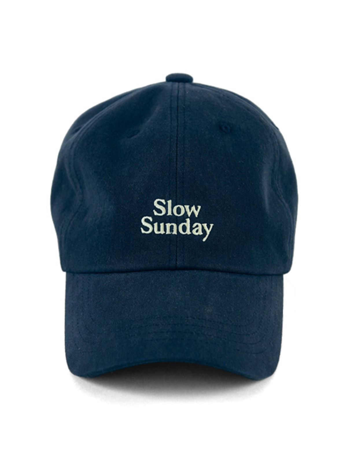 슬로우선데이(SLOW SUNDAY) 시그니처 네이비 볼 캡