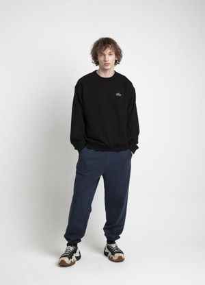 유니 저지 맨투맨_BLACK