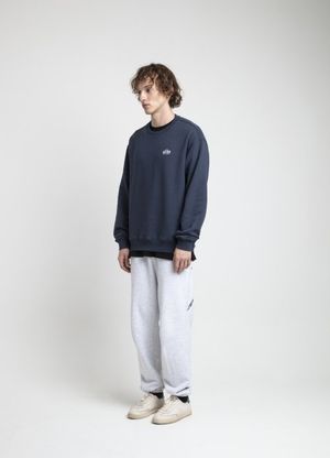 유니 저지 맨투맨_NAVY