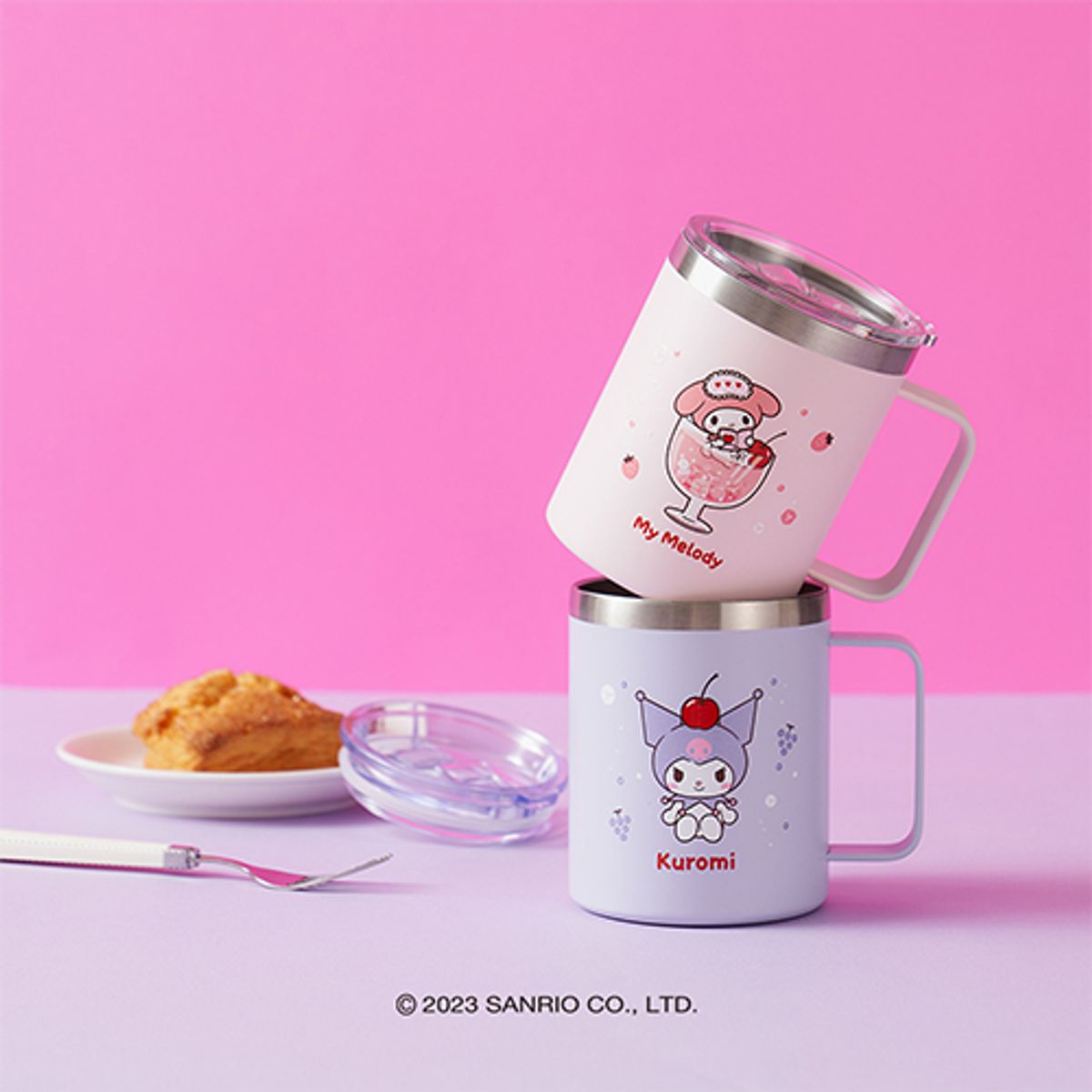 데이니즈(DAYNEEDS) 산리오 스텐 머그컵