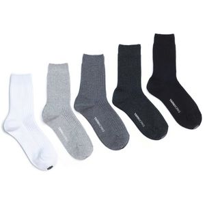 [모노 컬러 5팩]WORK0-middle 기본 립양말