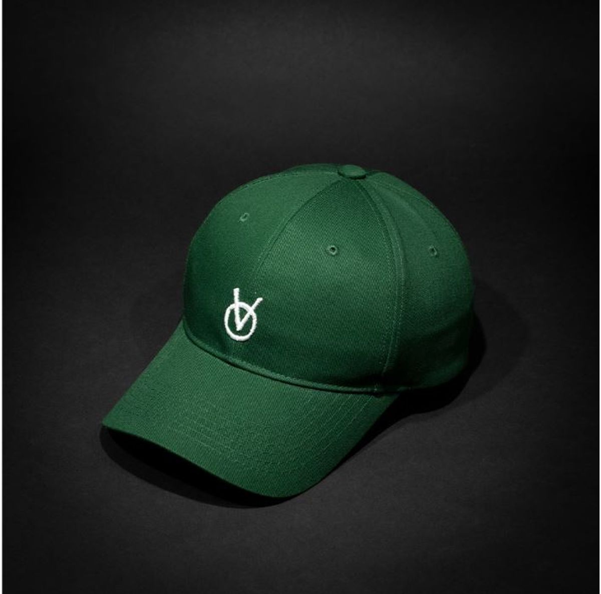 빈스모크(VINSMOKE) OV Small Logo GREEN 볼캡 HARD FIT