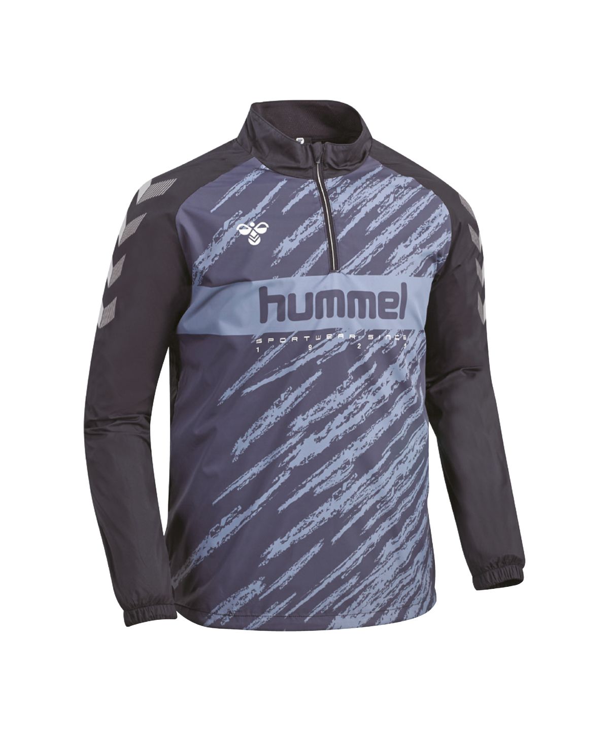 험멜(HUMMEL) 쉐브론  바람막이 - 그레이 (HM-4264)