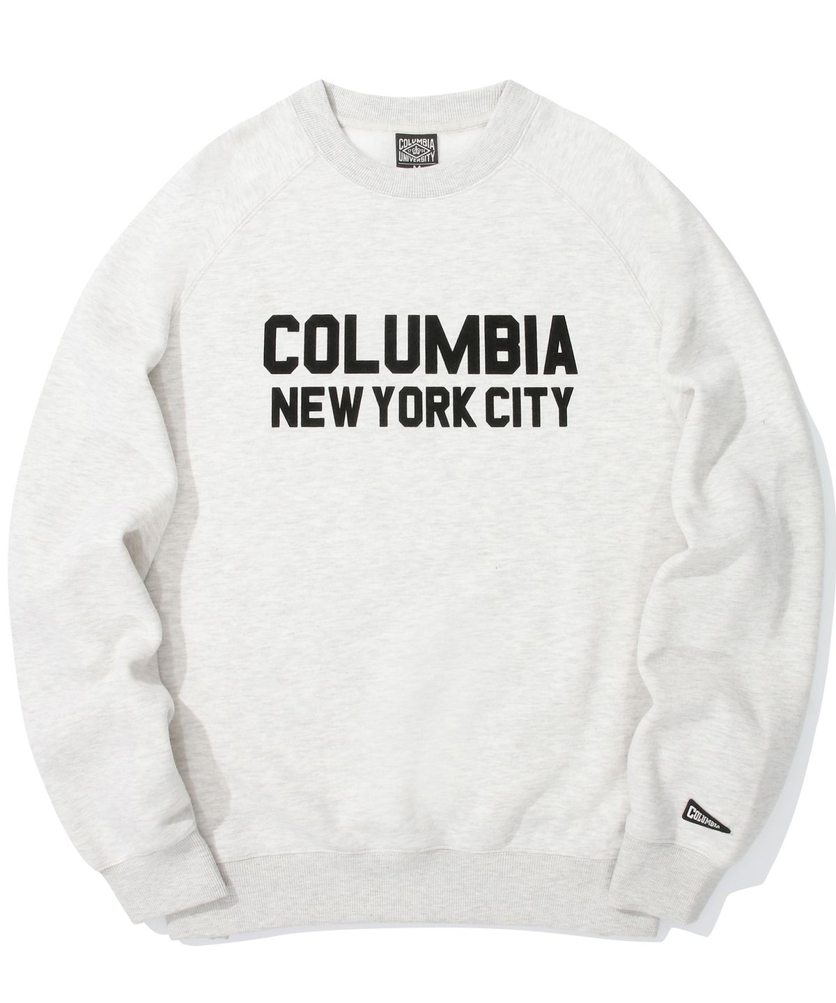 컬럼비아 유니버시티(COLUMBIA UNIVERSITY) NY BLACKSERIES OVER-FIT FLEECE SWEATSHIRTS 오트밀