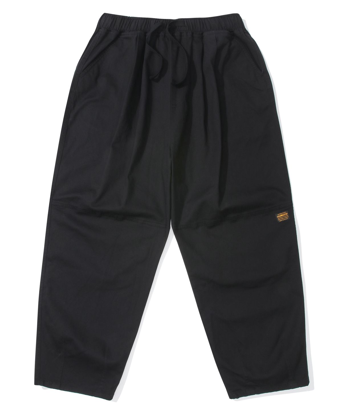 컬럼비아 유니버시티(COLUMBIA UNIVERSITY) M-LABEL CUTLINE CP BALLOON-FIT PANTS 블랙
