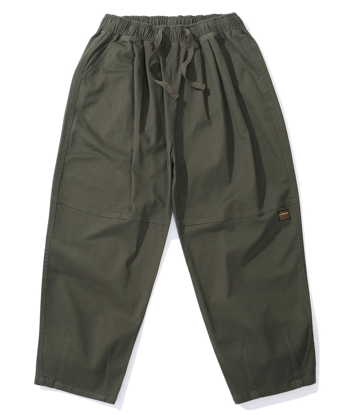 컬럼비아 유니버시티(COLUMBIA UNIVERSITY) M-LABEL CUTLINE CP BALLOON-FIT PANTS 다크카키