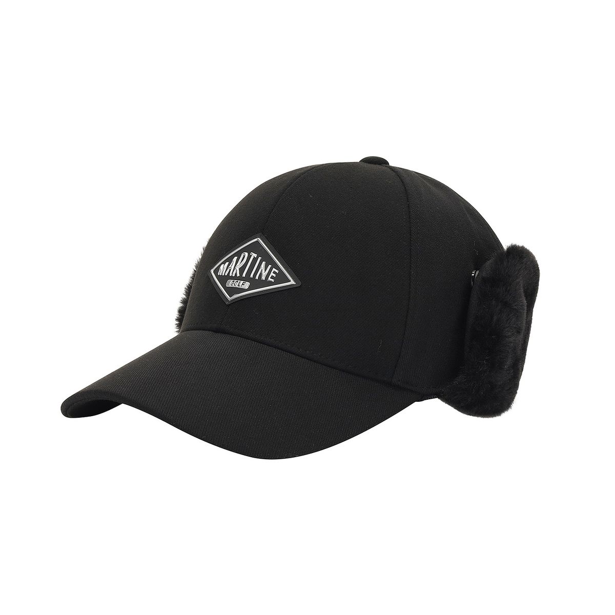 마틴골프(MARTINE GOLF) Earmuffs Ball Cap_Black (Men)