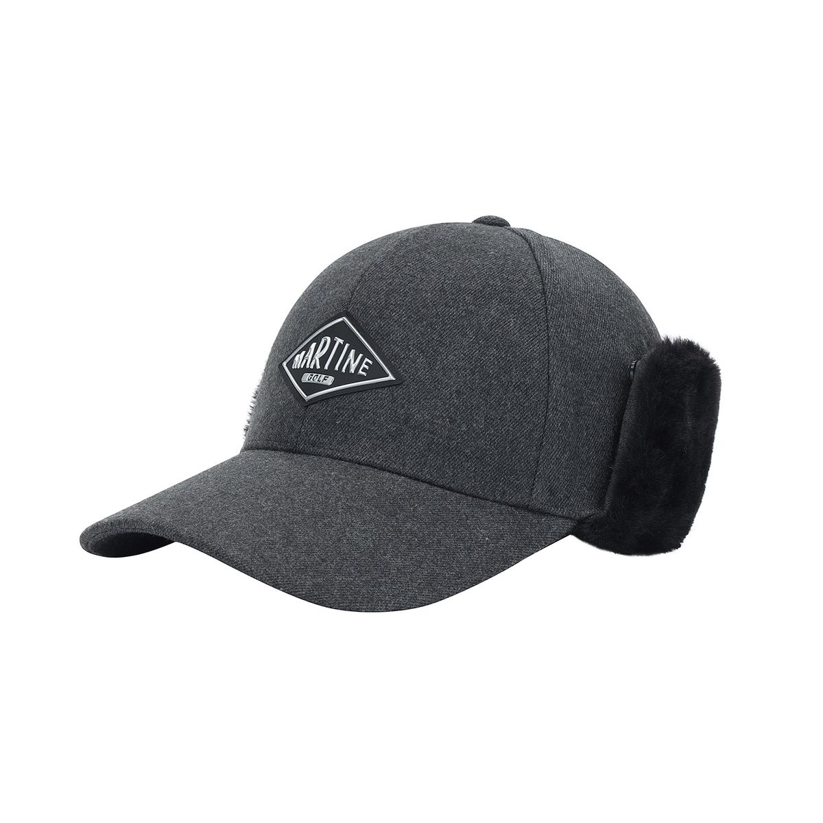 마틴골프(MARTINE GOLF) Earmuffs Ball Cap_Charcoal (Men)