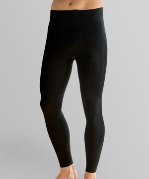 [2PACK] 맨즈 히트업 기모 발열 레깅스_블랙