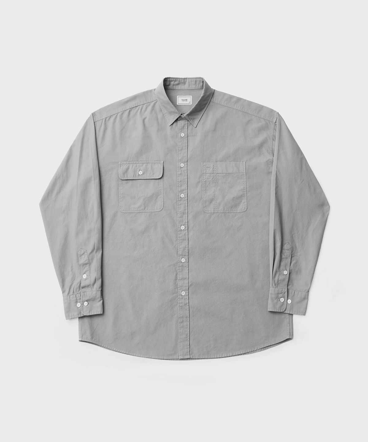 어나더 오피스(ANOTHER OFFICE) Portland Garment Shirt (Concrete)