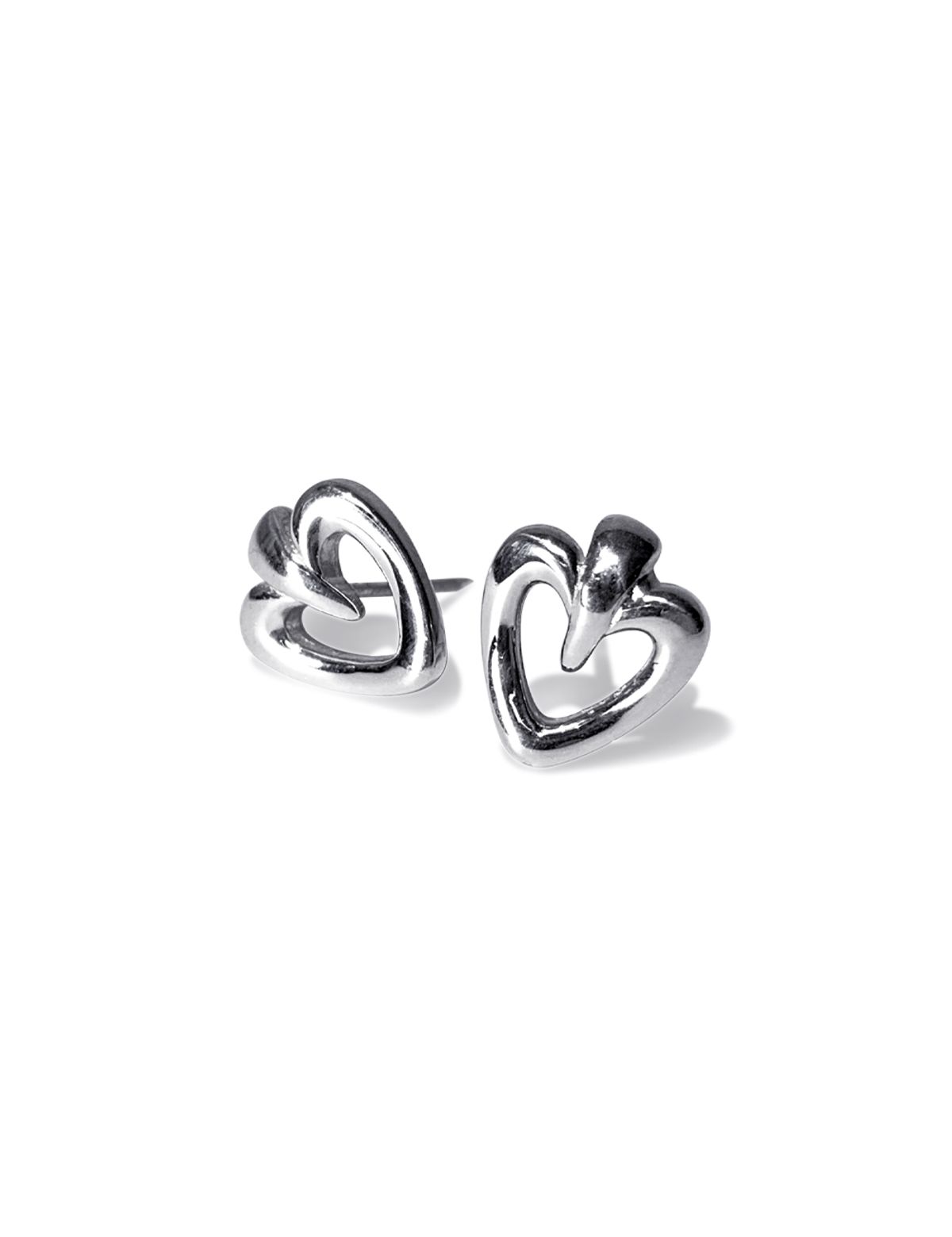 이스트아르고(EASTARGO) SMALL HEART TARGET EARRING