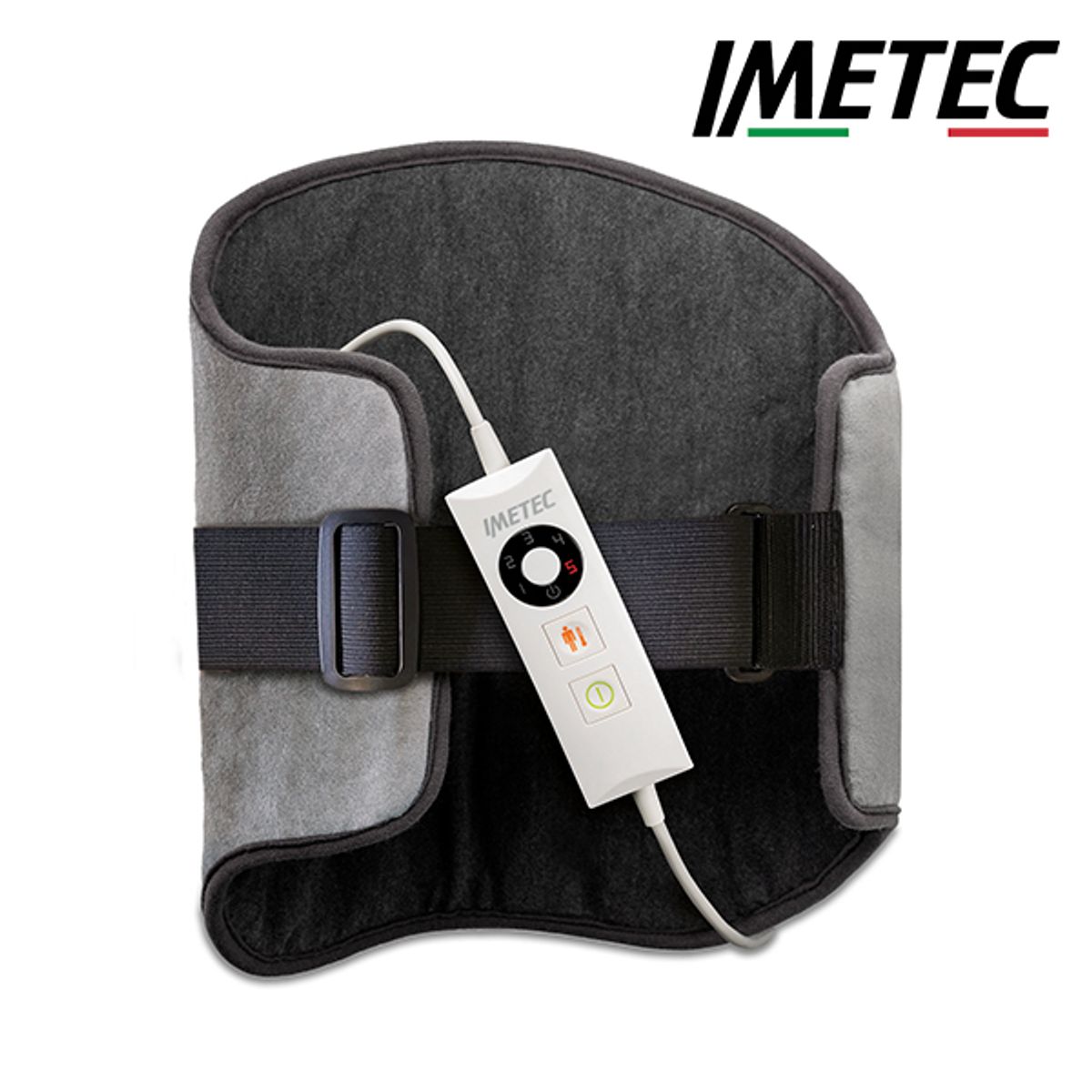 이메텍(IMETEC) 이탈리아 프리미엄 허리 온열찜질기 히팅패드 IHP-982