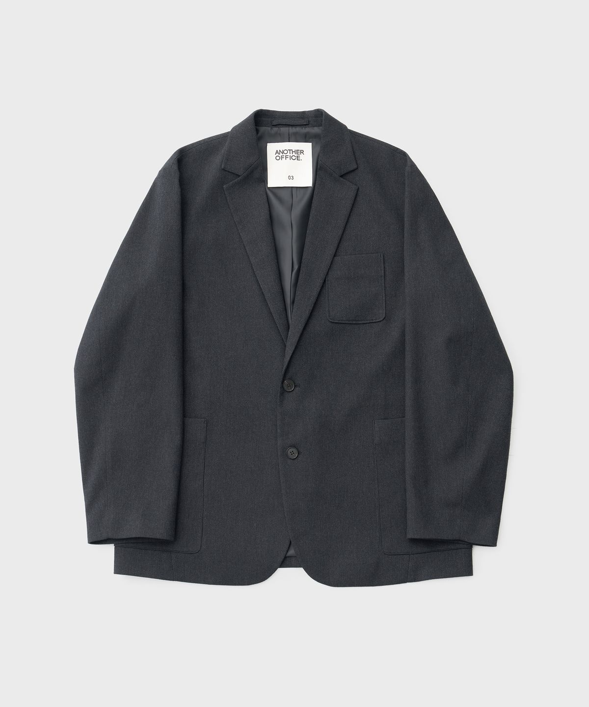 어나더 오피스(ANOTHER OFFICE) Santiago Sports Jacket (Navy-Twill)
