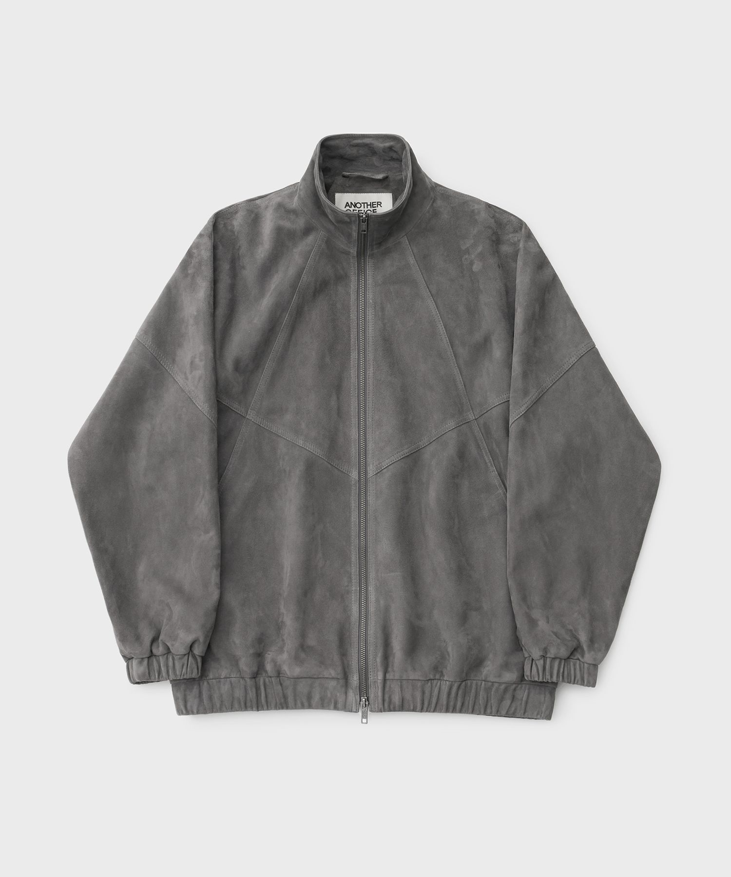 MUSINSA公式 | ANOTHER OFFICE Goat-Suede Track Jacket (Concrete)