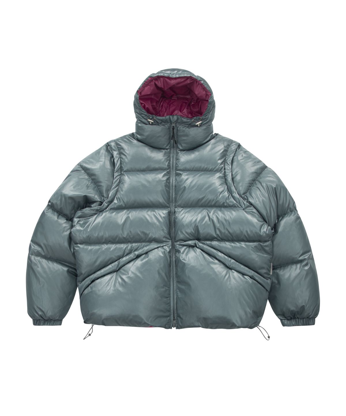 더바이닐하우스(THEVINYLHOUSE) REVERSIBLE PADDED JACKET GREY (VH2DWUB900A)