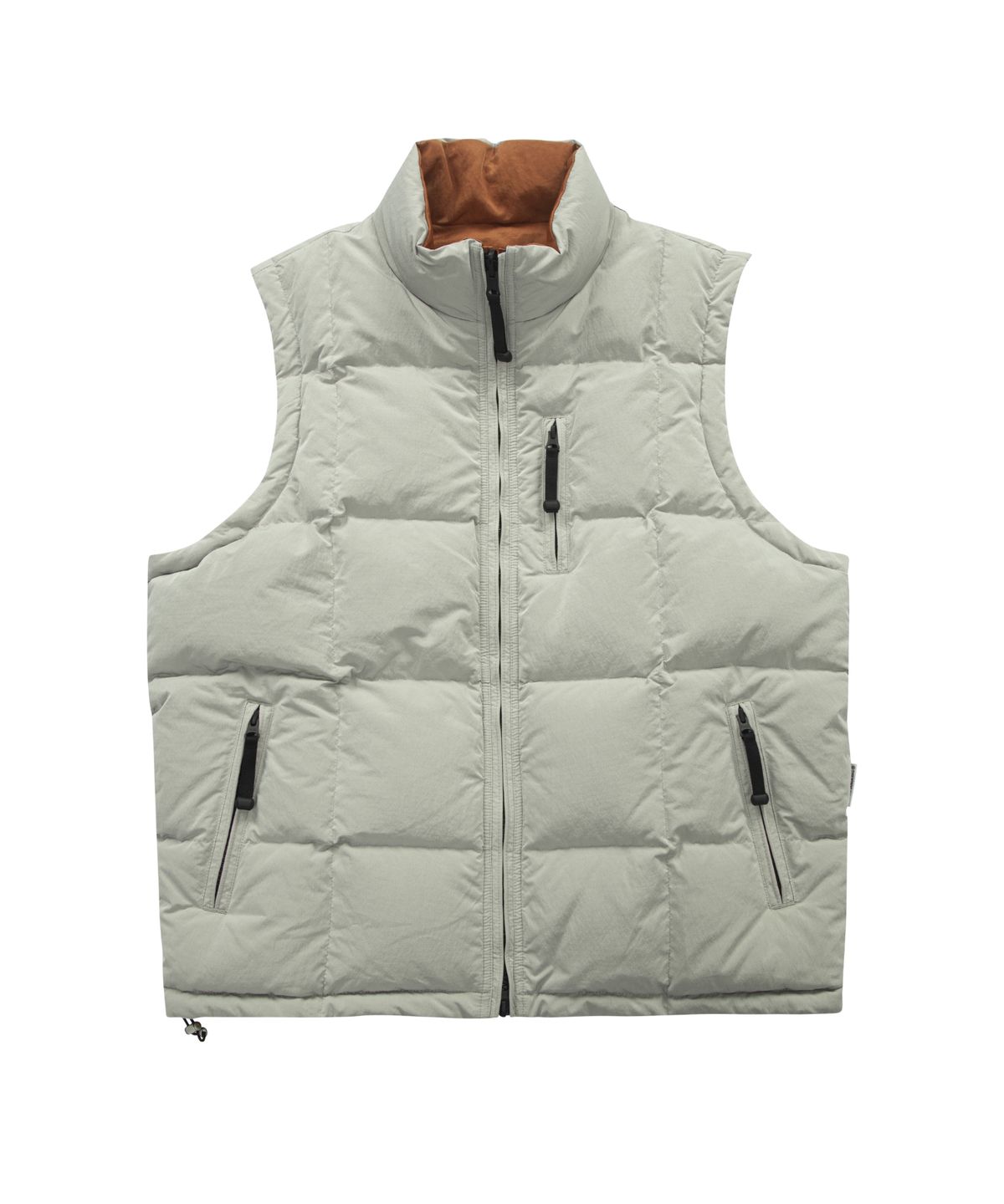더바이닐하우스(THEVINYLHOUSE) REVERSIBLE PADDED VEST SAND (VH2DWUB990A)