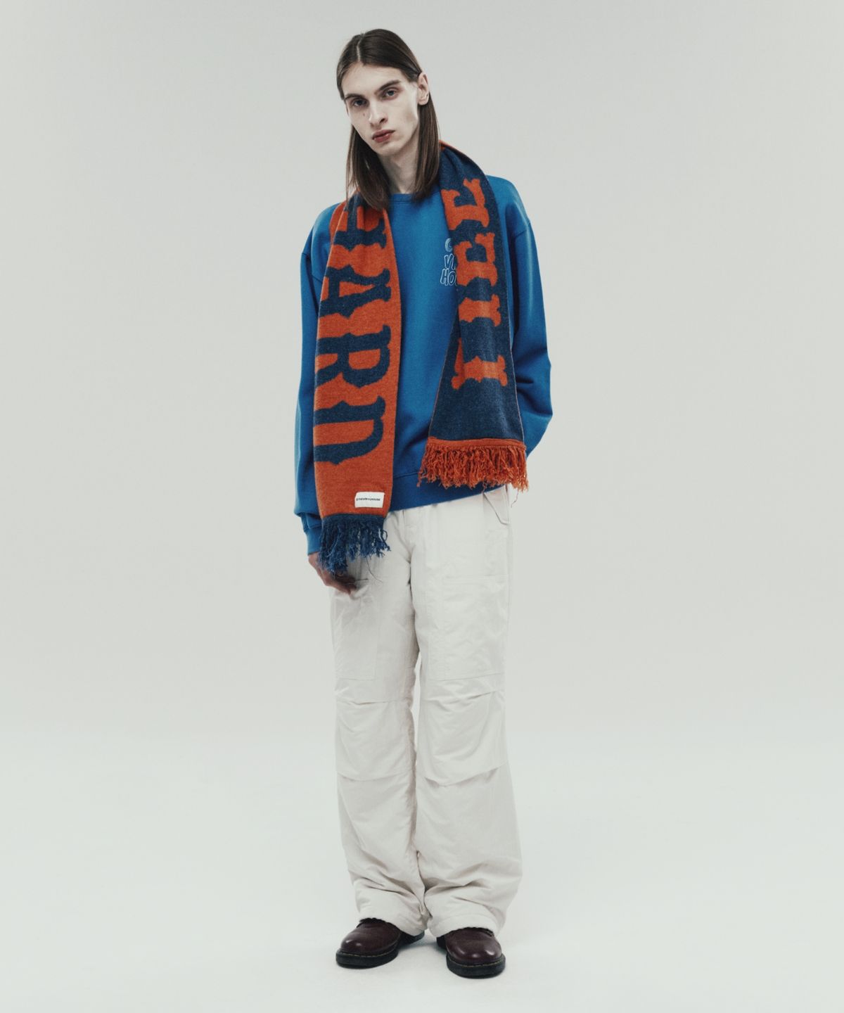 더바이닐하우스(THEVINYLHOUSE) PADDED PARACHUTE PANTS CREAM (VH2DWUPA60A)