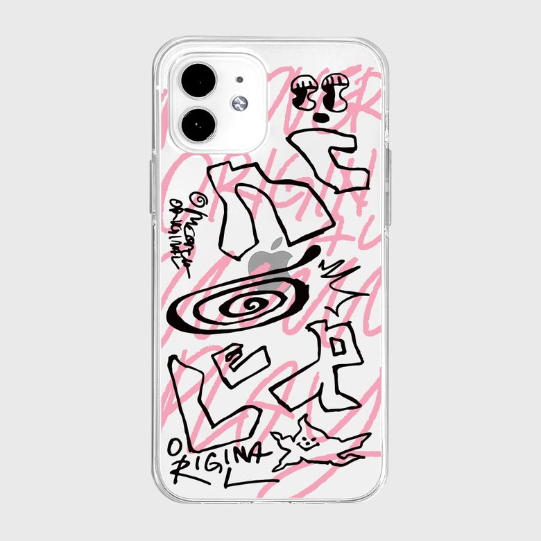 ROUGHLY DRAW LOGO-CLEAR(젤리)